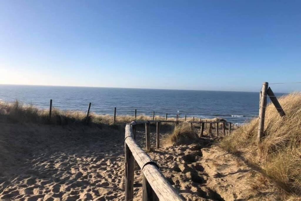Blue Beach House 350 Meters From Sea Noordwijk Exterior foto